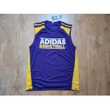 Майка Adidas La Lakers 2х сторонняя